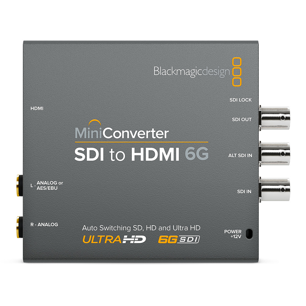 Blackmagic - Minikonverter SDI zu HDMI 6G