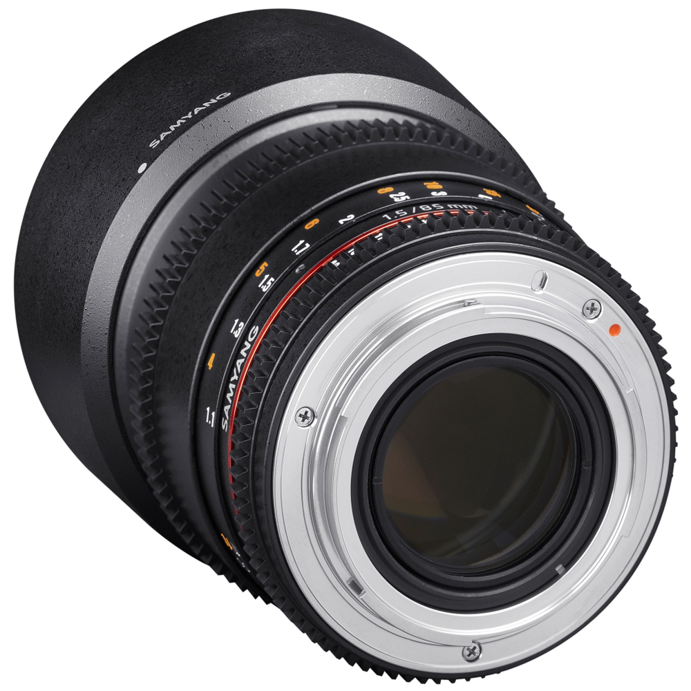 Samyang - 85/1.5 Video DSLR Objektiv für Canon EF