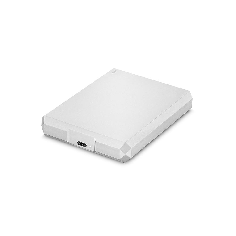 LaCie - Mobile USB-C Festplatte 4TB - Moon Silver