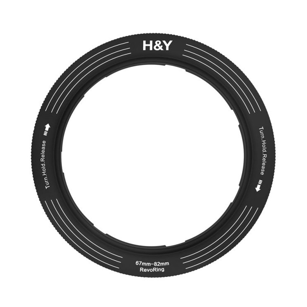 H&Y - REVORING 67-82mm Variable Filter Adapter for 82mm Filters