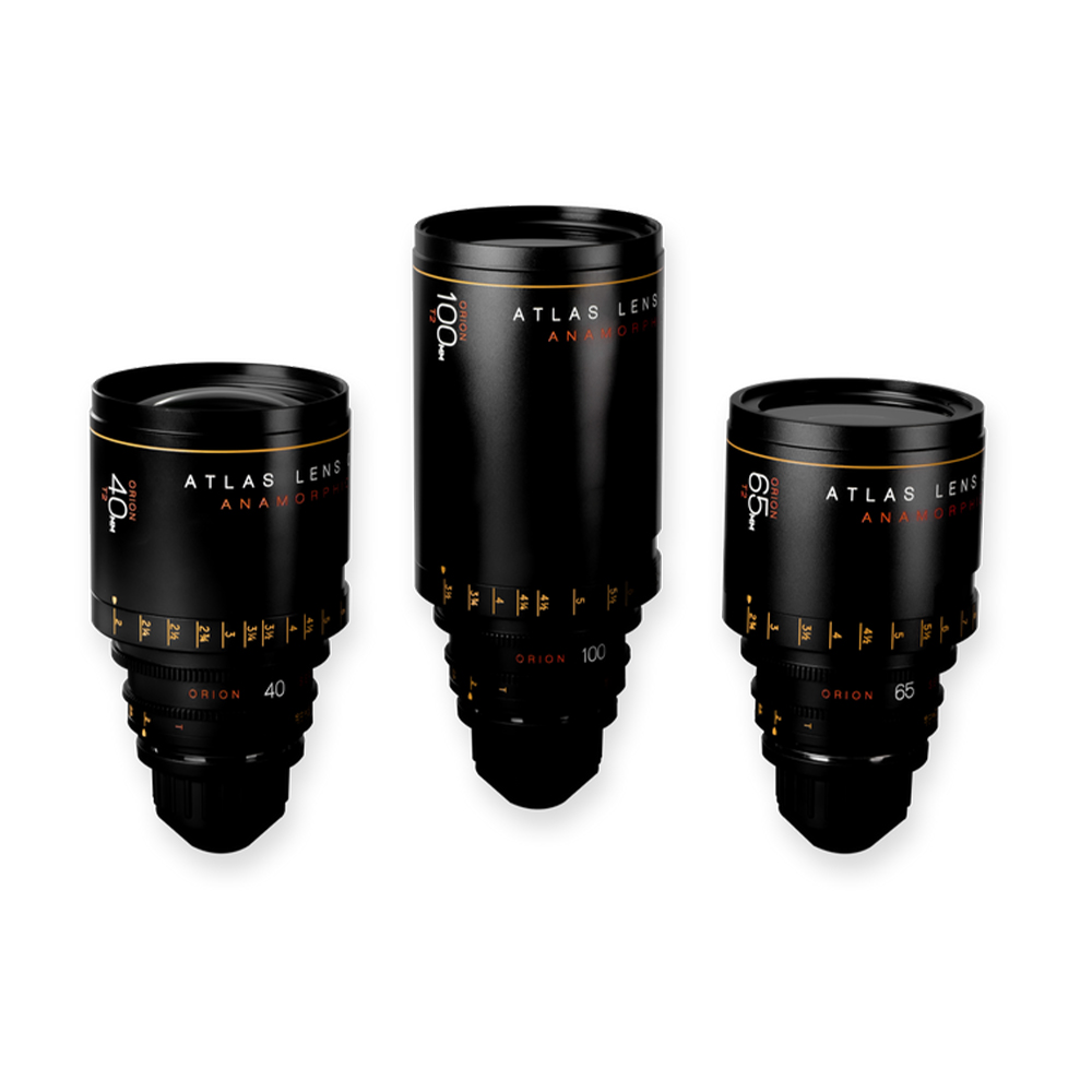 AtlasLensCo - Orion Anamorphic Prime A-Set mit PL-Mount AtlasLensCo - Orion Anamorphic Prime A-Set mit PL-Mount