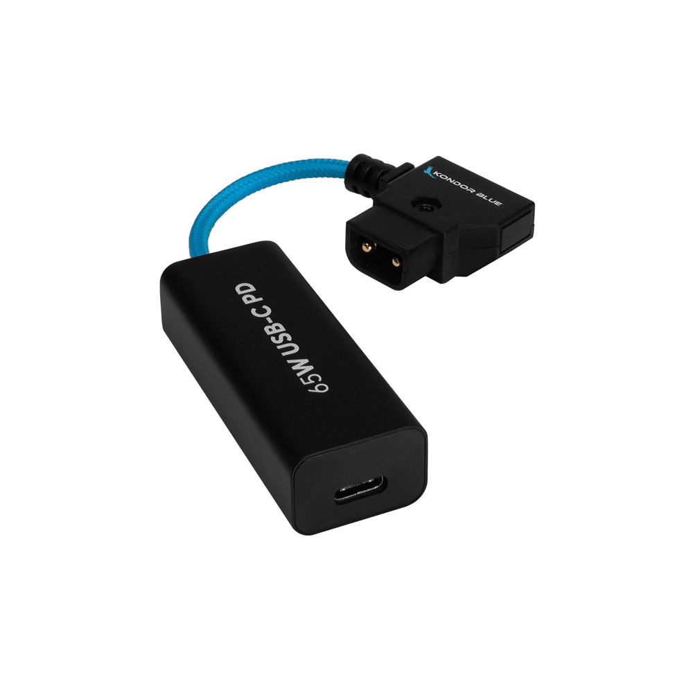 Kondor Blue - D-Tap zu Female USB C Stromkabel (15 cm)