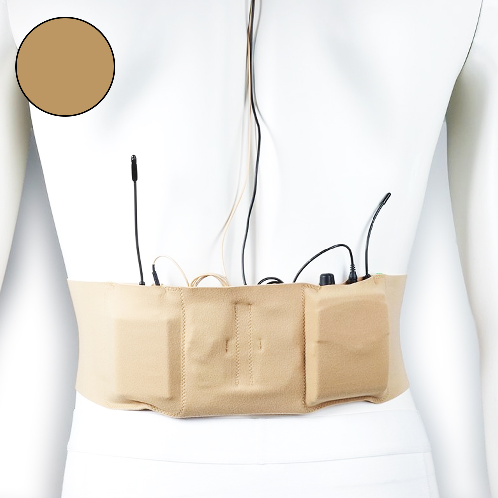 URSA STRAPS - Mediuml Waist / Double Pouch / Beige / 100 cm