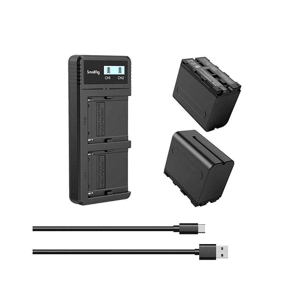 SmallRig - NP-F970 Battery and Charger Kit - 3823