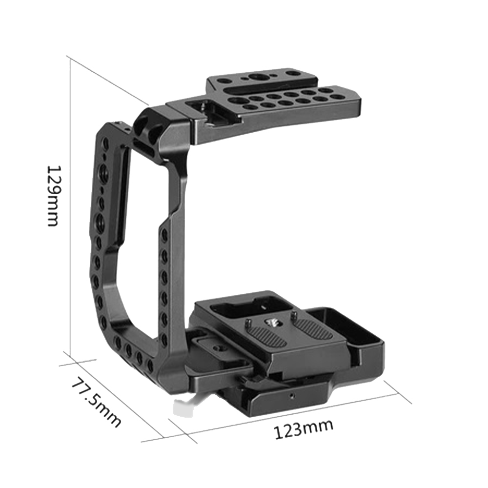 SmallRig - QR Half Cage for Blackmagic Design Pocket Cinema Camera 4K/6K - CVB2255B