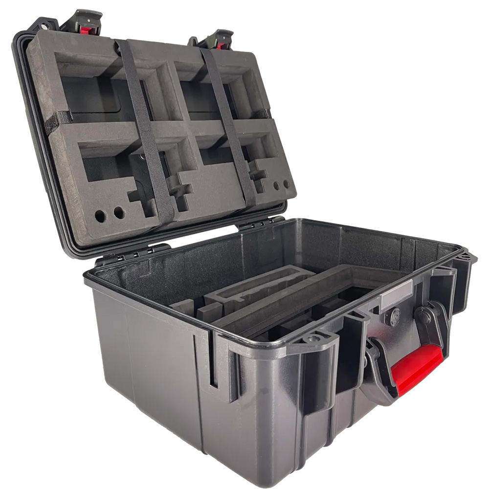 Astera - HydraPanel 4er Hartschalen Lade- und Transportkoffer