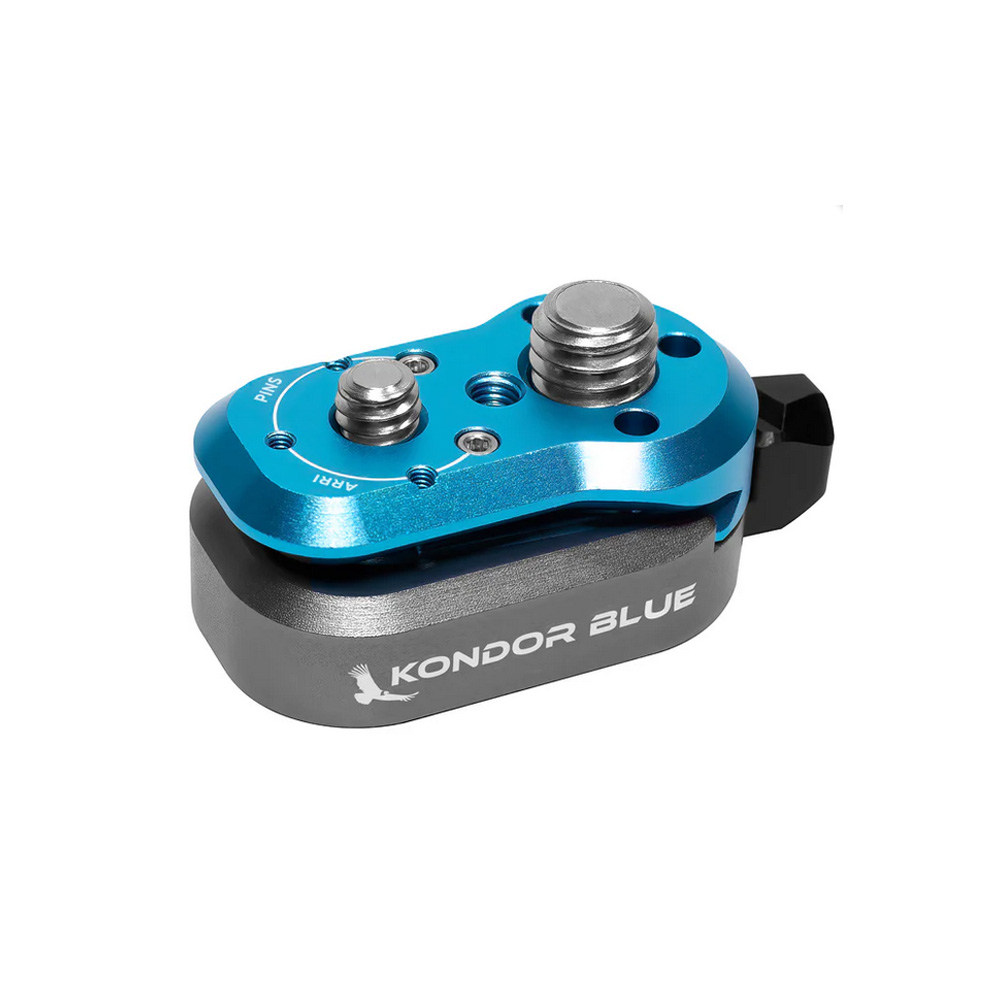 KB-ML-1 Kondor Blue - Mini Lock Quick Release Plates (Kondor Blue)