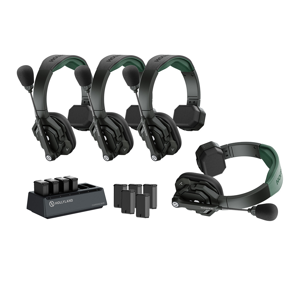 SOLIDCOM_SEPRO-4S-1 Hollyland - SOLIDCOM SE PRO 4S (1x Master + 3x Remote Headset)
