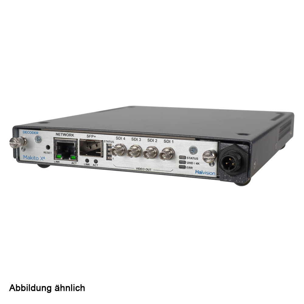 Haivision - Makito X4 SDI Encoder Appliance (Single-Channel)
