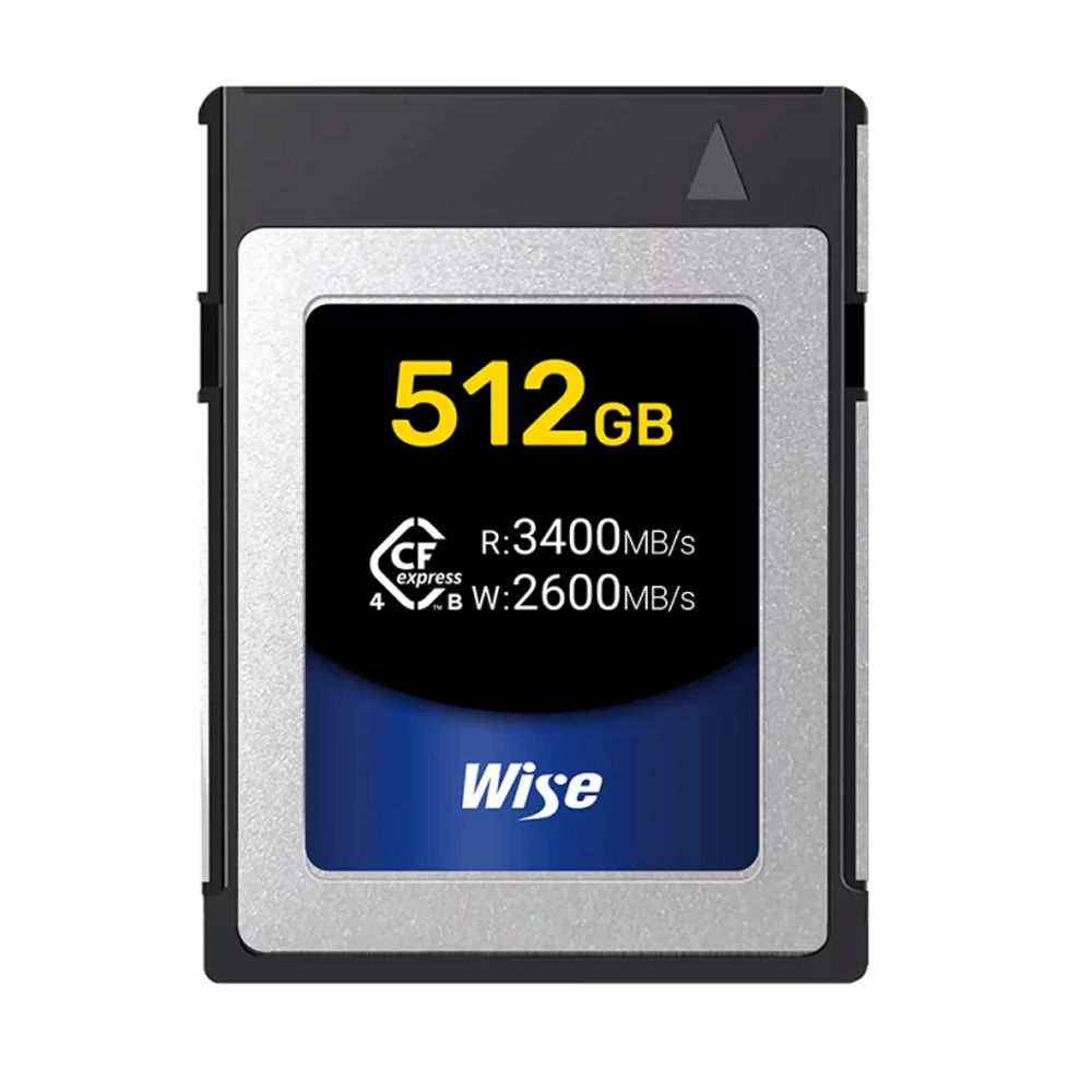 WI-CFX4-B512-1 Wise - CFexpress 4.0 Typ B Speicherkarte - 512 GB