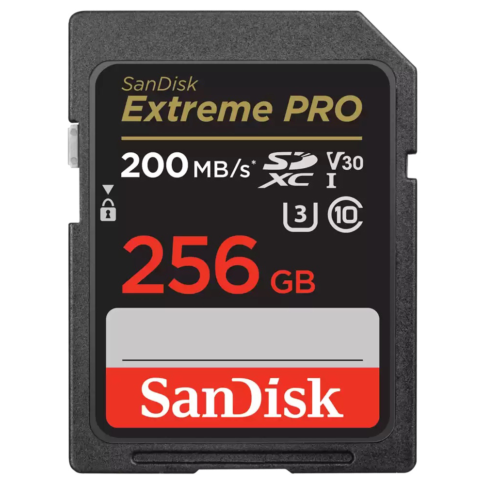 Sandisk - Extreme Pro SDXC 256 GB 170 MB/s V30