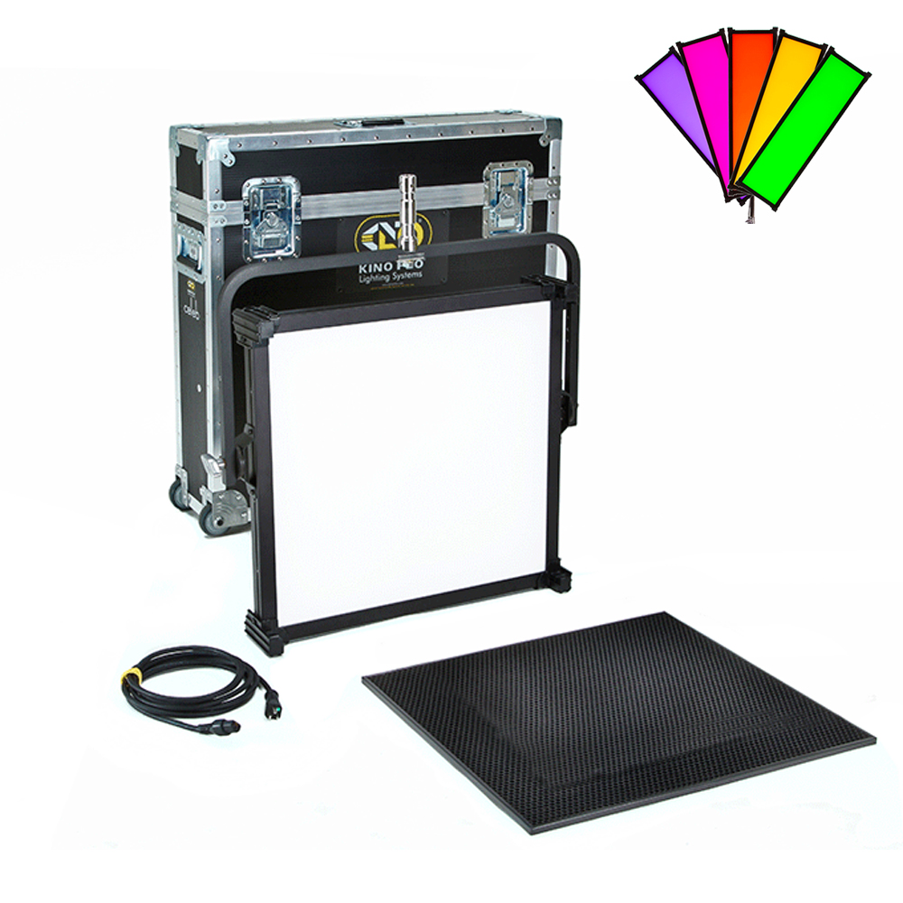 KinoFlo - Celeb LED 450Q DMX Kit Yoke Mount Travel Case