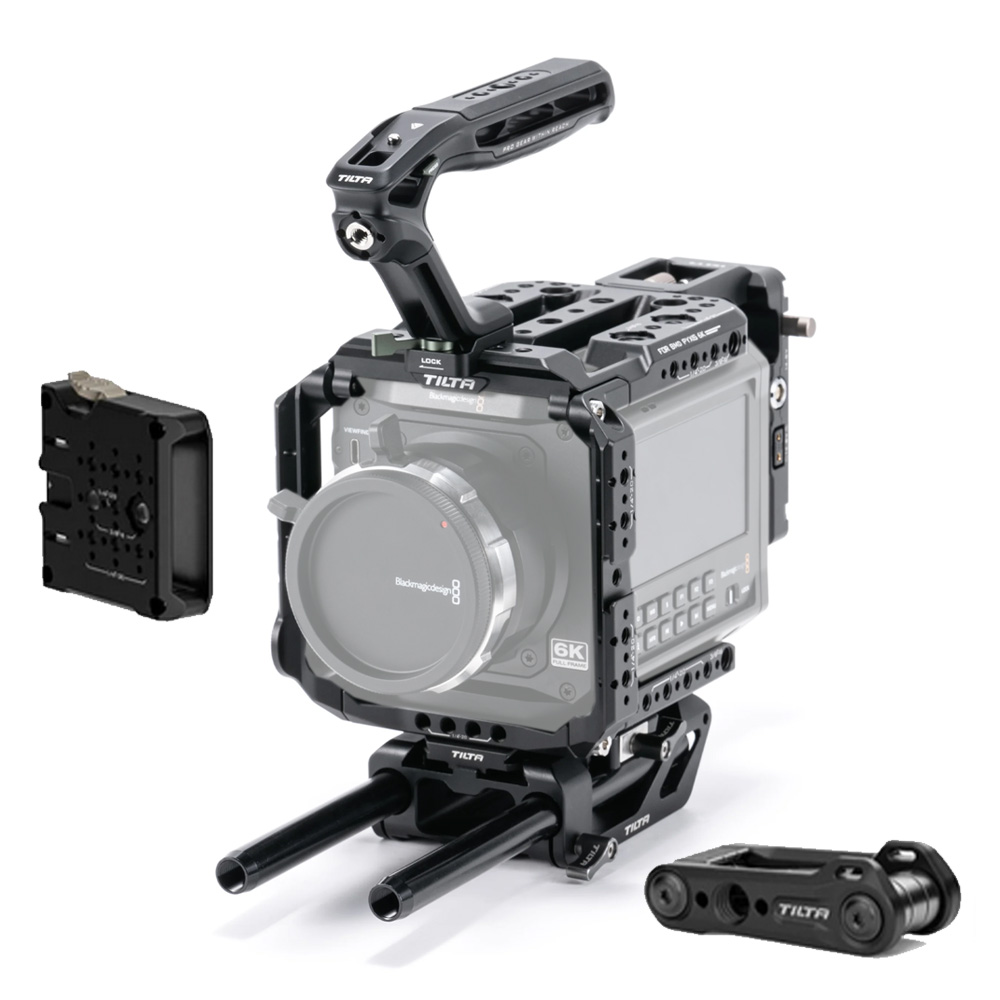 ES-T21-B-V-1 Tilta - Blackmagic PYXIS 6K Pro Kit - V Mount Camera Cage