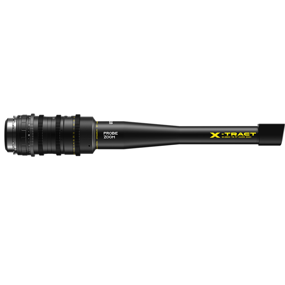 DZO-X1828B-1 DZOFilm - X-Tract 18-28 mm 90° T8 Probe Cine Lens (PL)