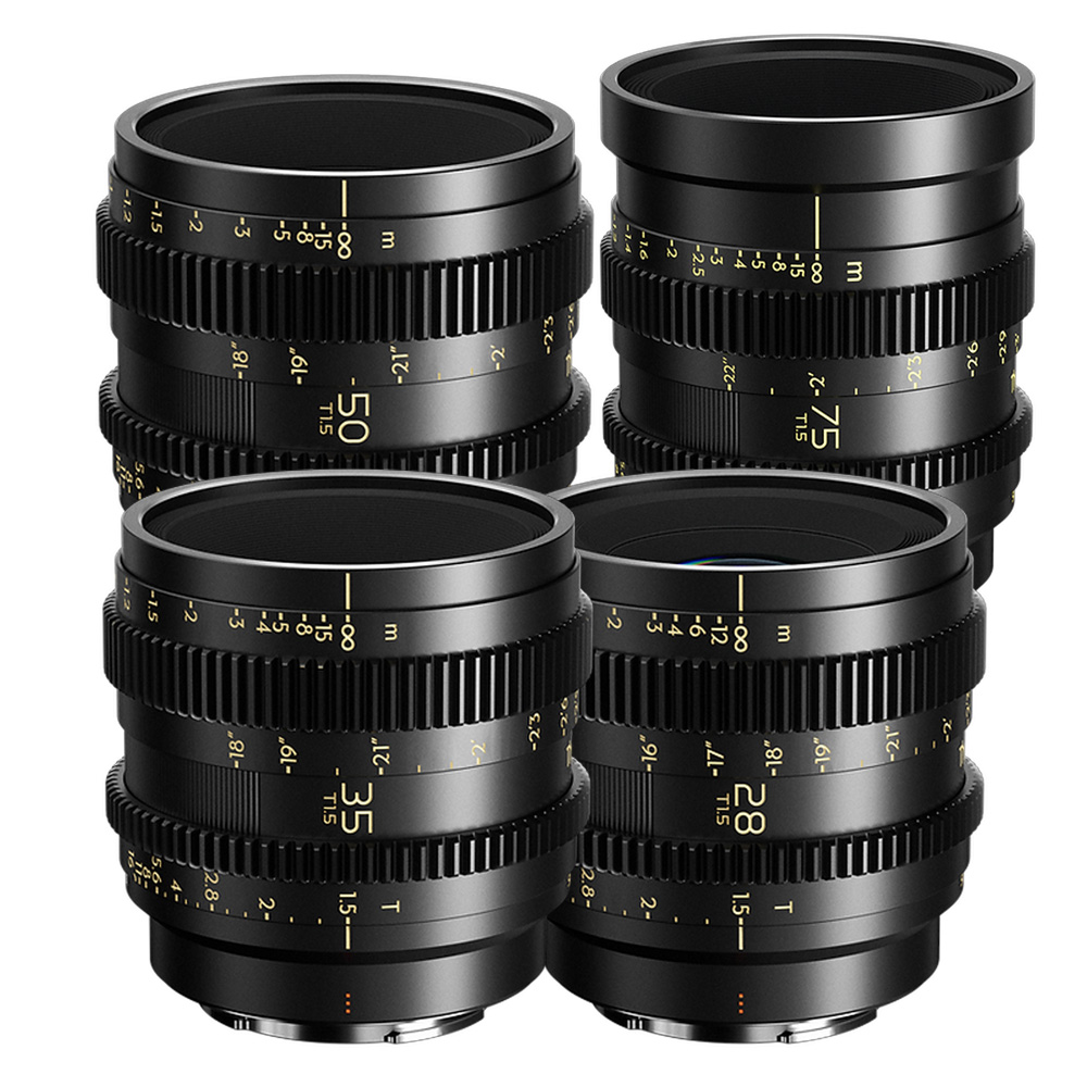 TP-SC4P-E-1 Thypoch - Simera-C 4-Lens Kit 28/35/50/75mm T 1.5 (E-Mount)