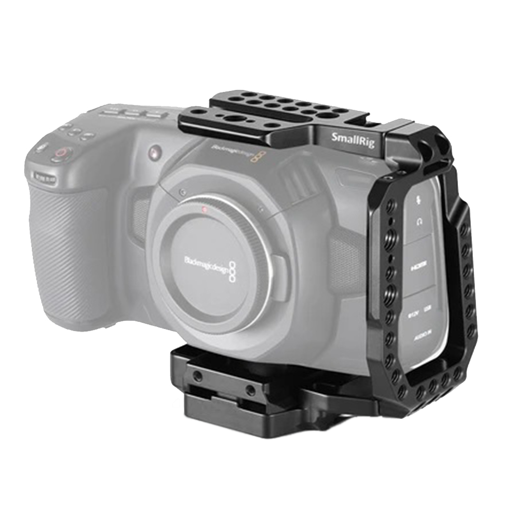 SmallRig - QR Half Cage for Blackmagic Design Pocket Cinema Camera 4K/6K - CVB2255B