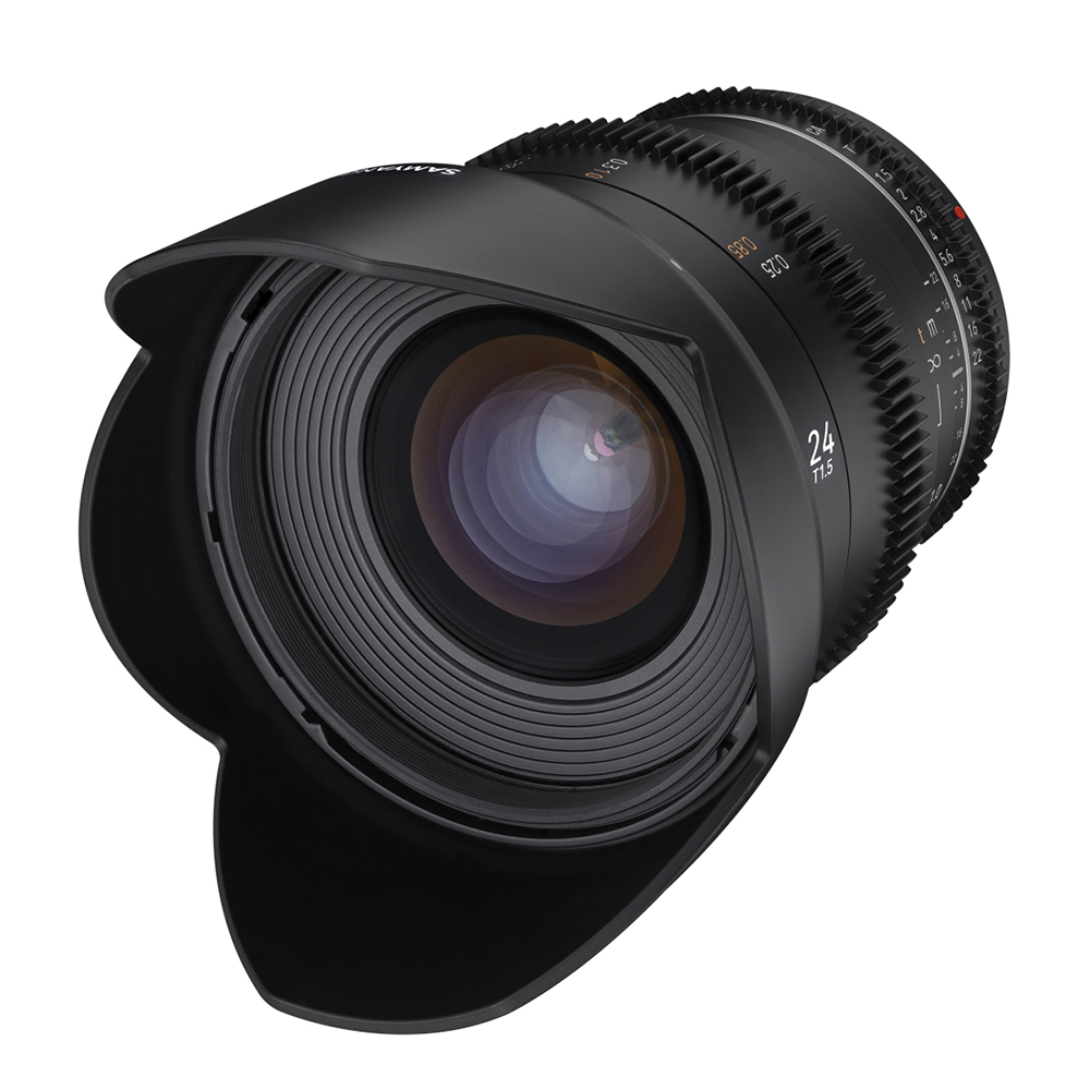 Samyang - MF 24mm T1,5 VDSLR MK2 mit Canon RF-Mount