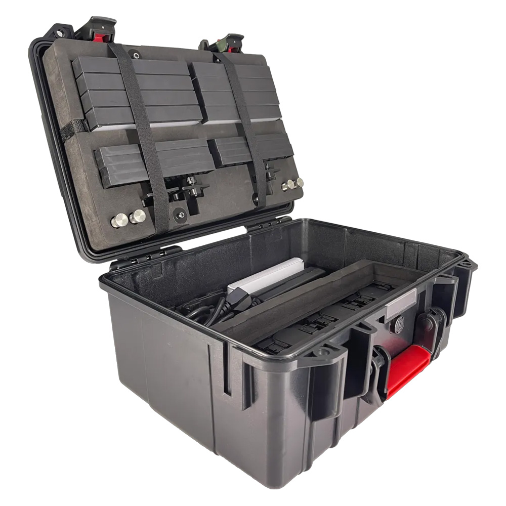 Astera - HydraPanel 4er Hartschalen Lade- und Transportkoffer