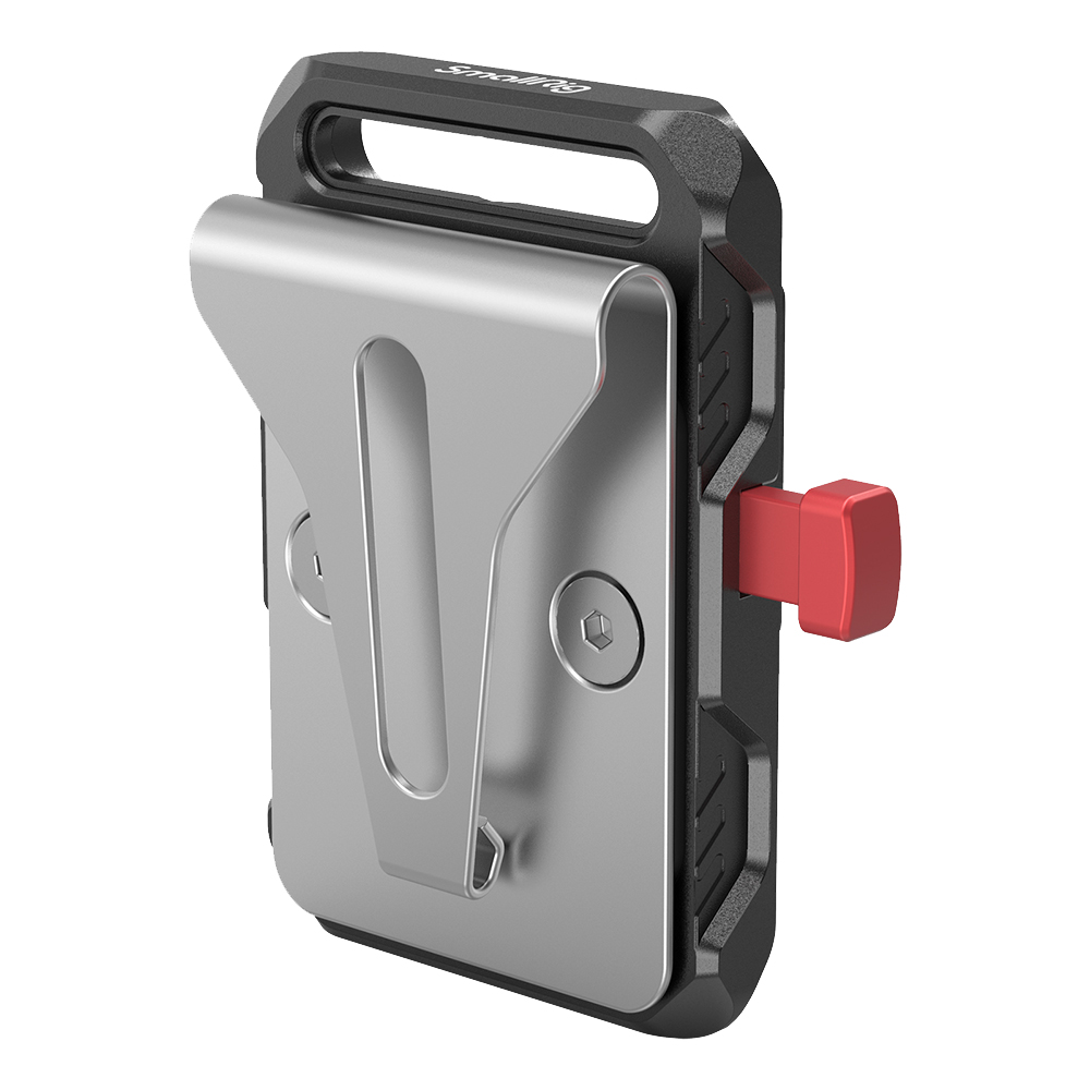 SmallRig - Mini V Mount Battery Plate with Belt Clip - 2990
