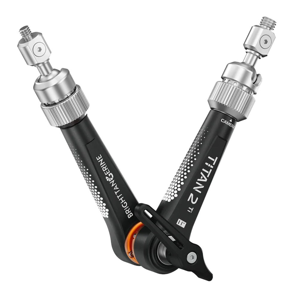 Bright Tangerine - Titan Arm 2 Ti (3/8" - 1/4") - London Fog