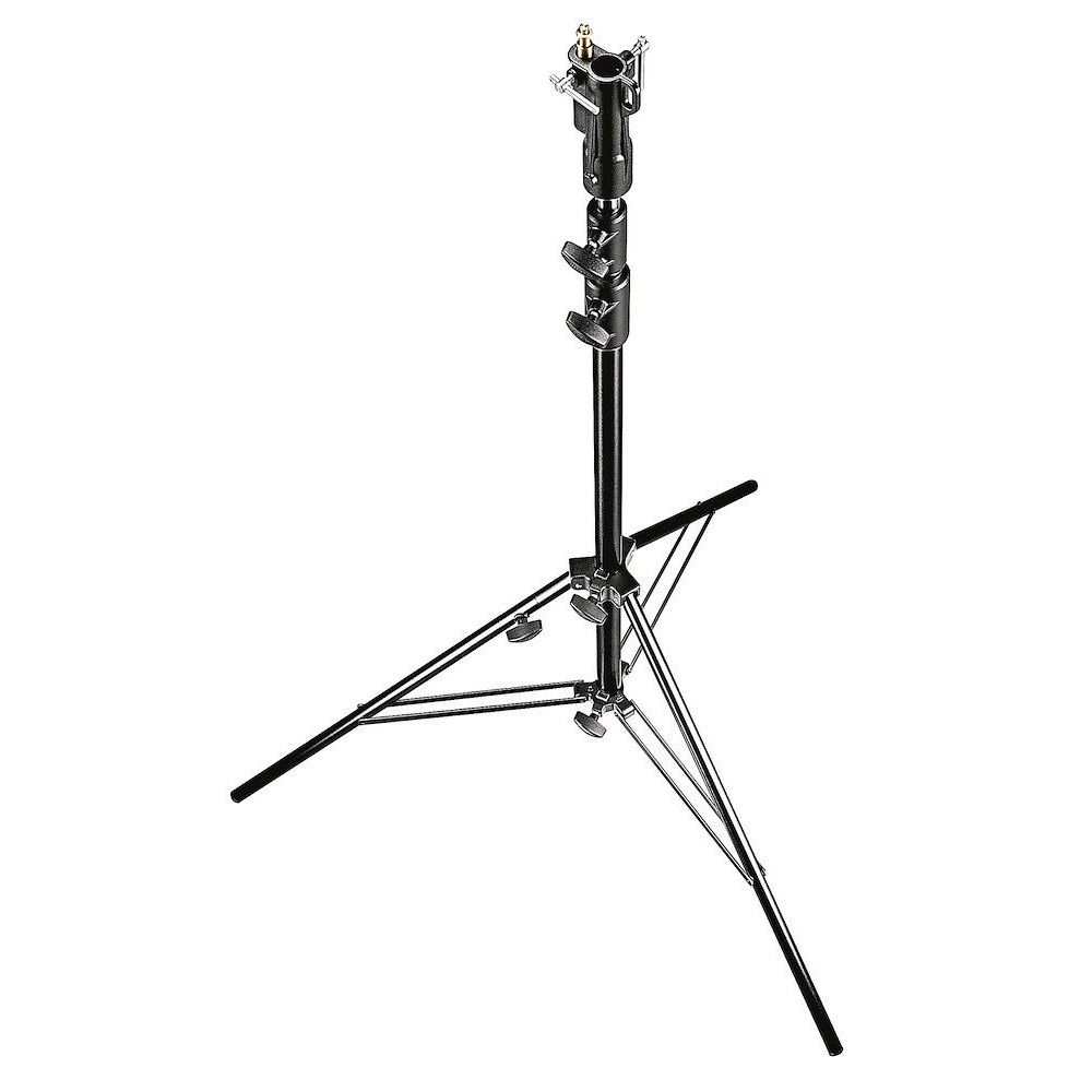 Manfrotto - 007BUAC Stativ Aluminium Luftpolsterung Schwarz