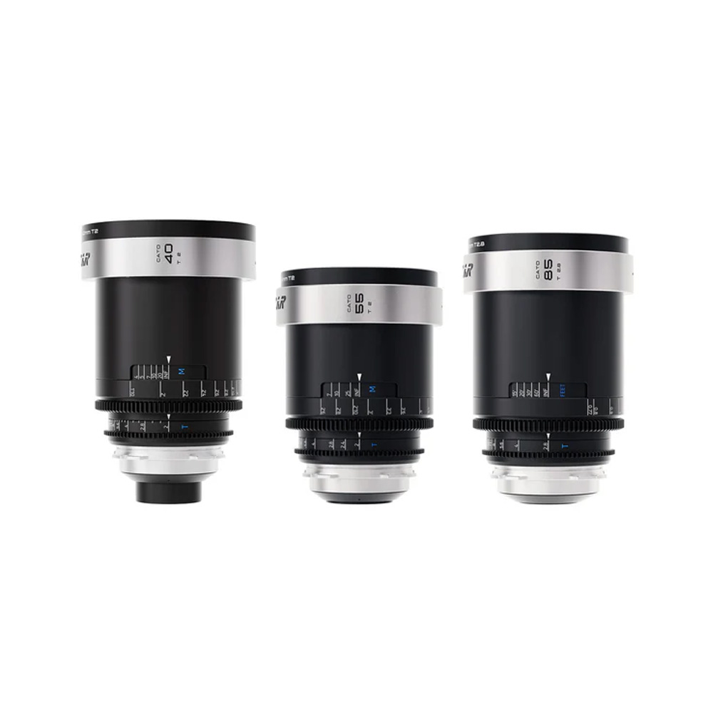 Blazar - CATO 2x Full FrameAnamorphic 40/55/85mm 3-Lens Set