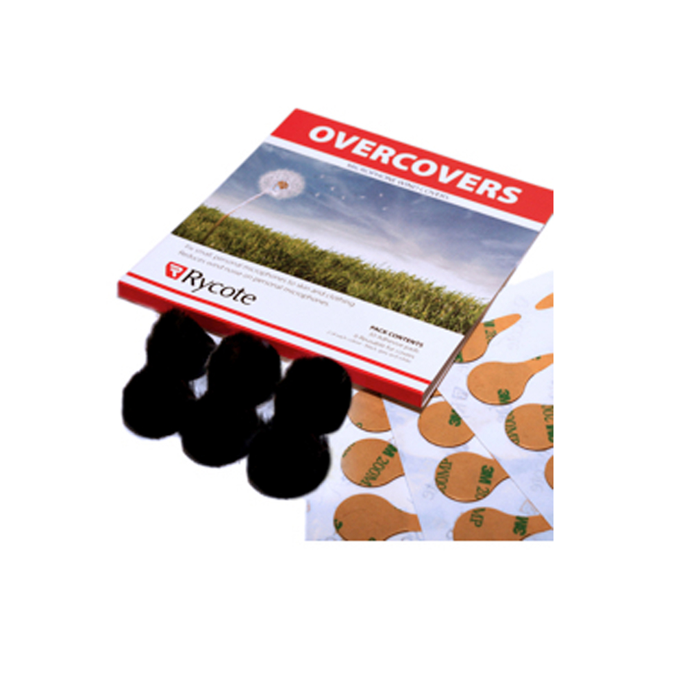 Rycote - Overcover Stickies & Furries schwarz