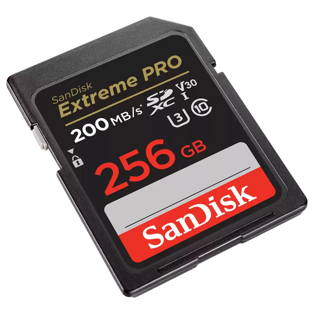 Sandisk - Extreme Pro SDXC 256 GB 170 MB/s V30