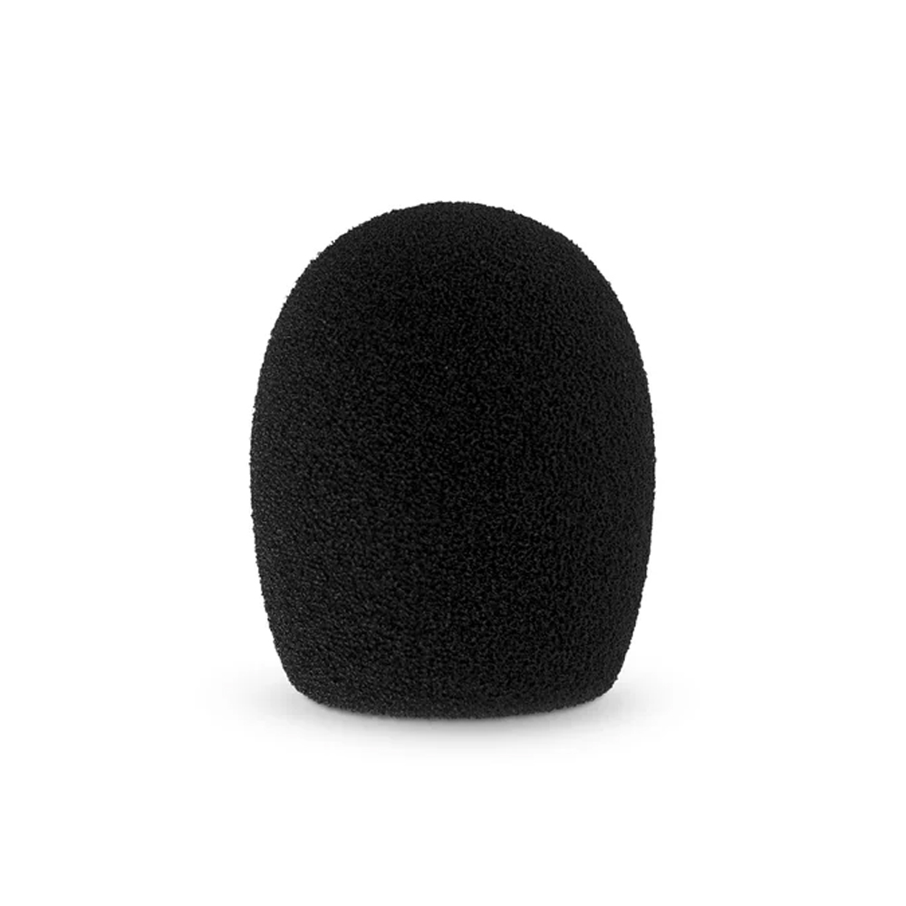 Radius - Schaumstoffwindschutz, Schwarz 5cm (19/22mm)