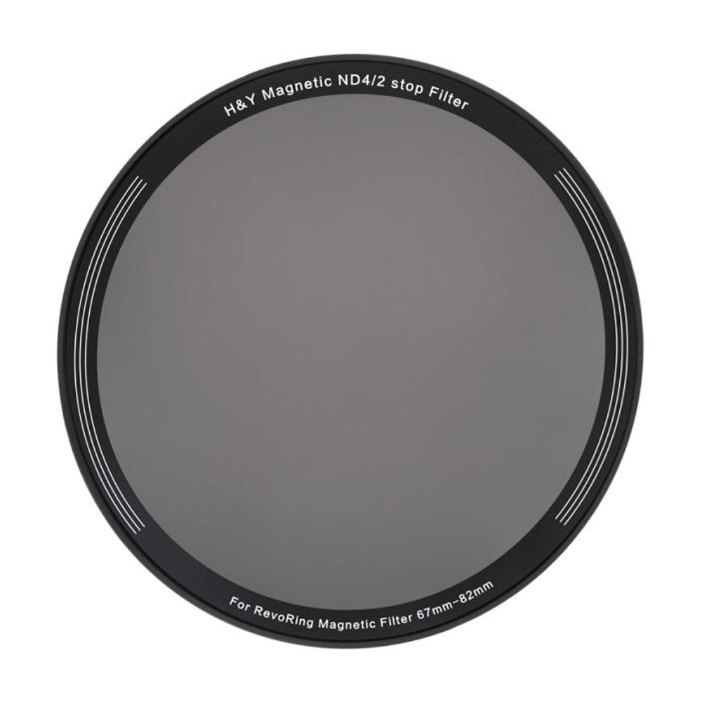 H&Y - ND4 Magnetic Clip-on Filter for REVORING  67-82mm