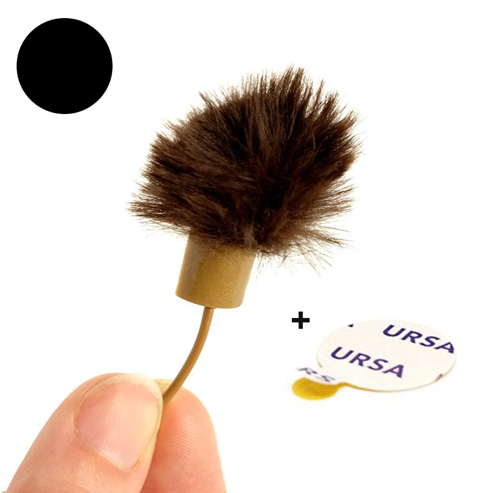 URSA - Fur Circle / 9x Fur Circle / 30x Stickies / Schwarz