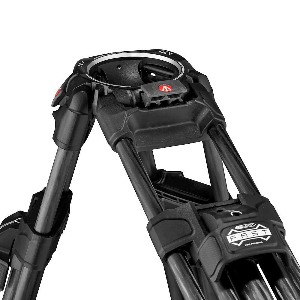 Manfrotto - Doppelrohrstativ 645 Fast Twin Carbon