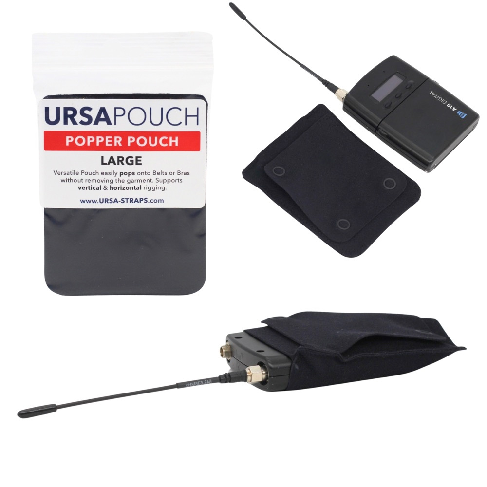 URSA - Popper Pouch Large - Schwarz