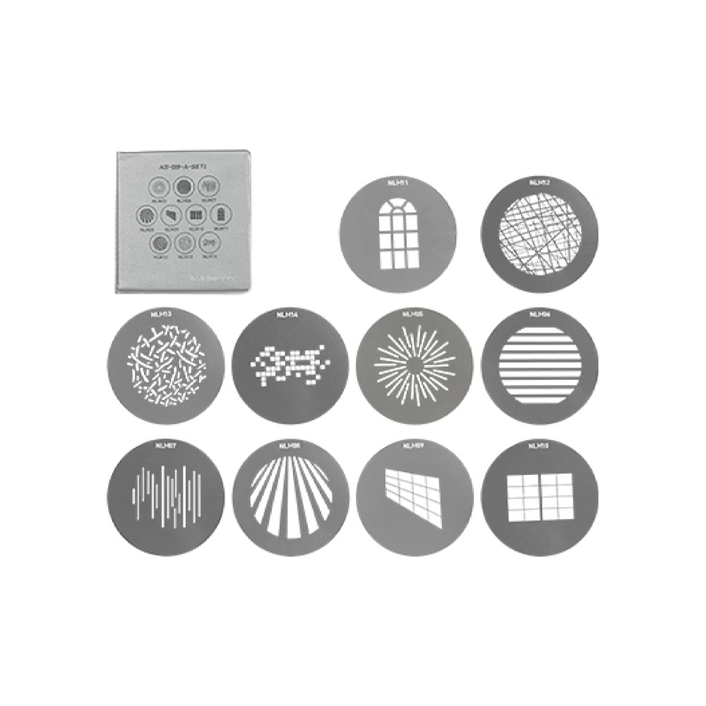 NANLUX - Gobo-Set AS-GB-A-SET1