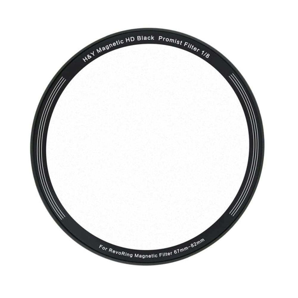 H&Y - Black Mist Magnetic 1/2 Clip-on Filter for REVORING 67-82mm