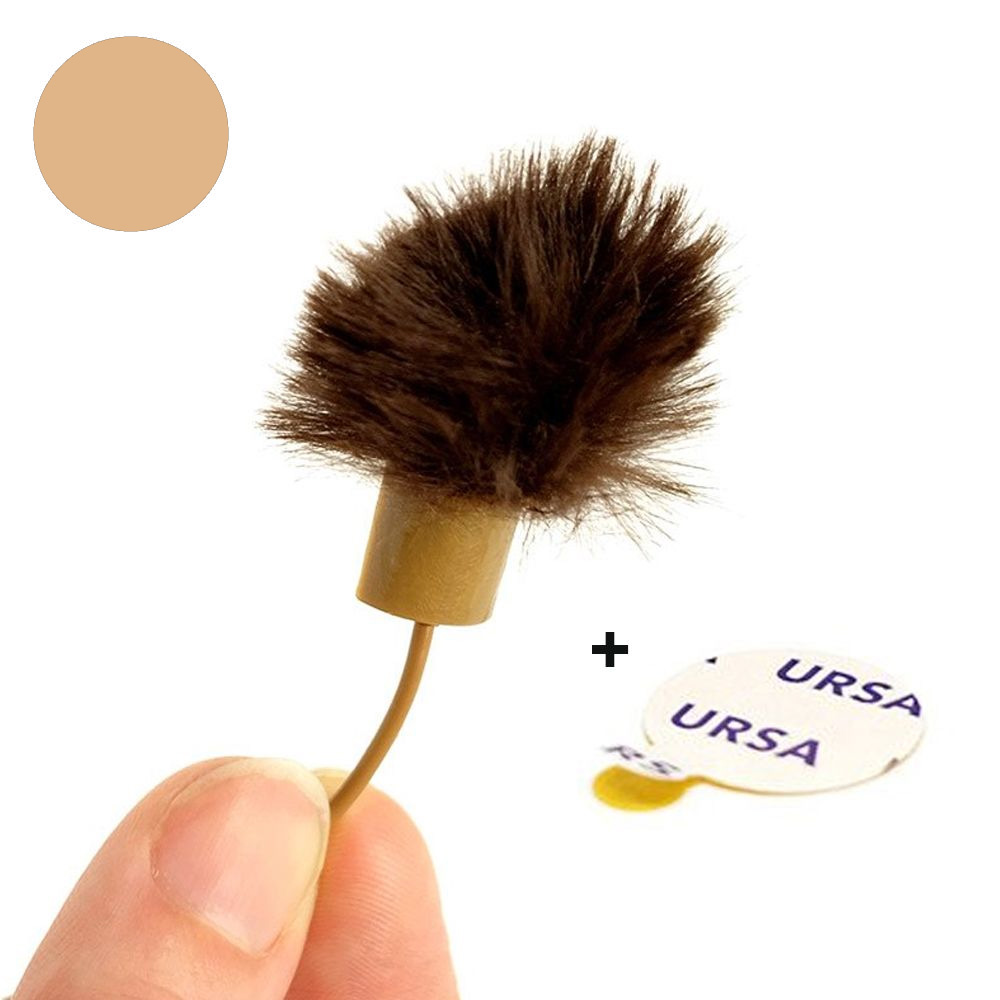 URSA - Fur Circle / 9x Fur Circle / 30x Stickies / Beige