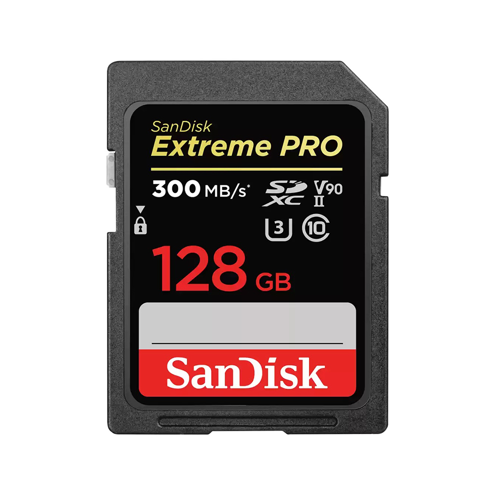 Sandisk - Extreme Pro SDXC 128 GB 300 MB/s
