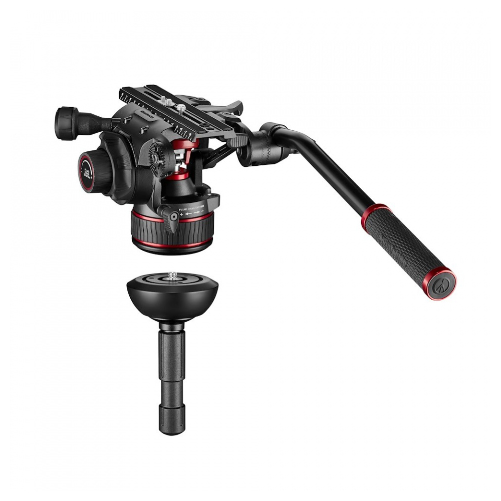 Manfrotto - System Nitrotech 612-645 Fast Twin Alu