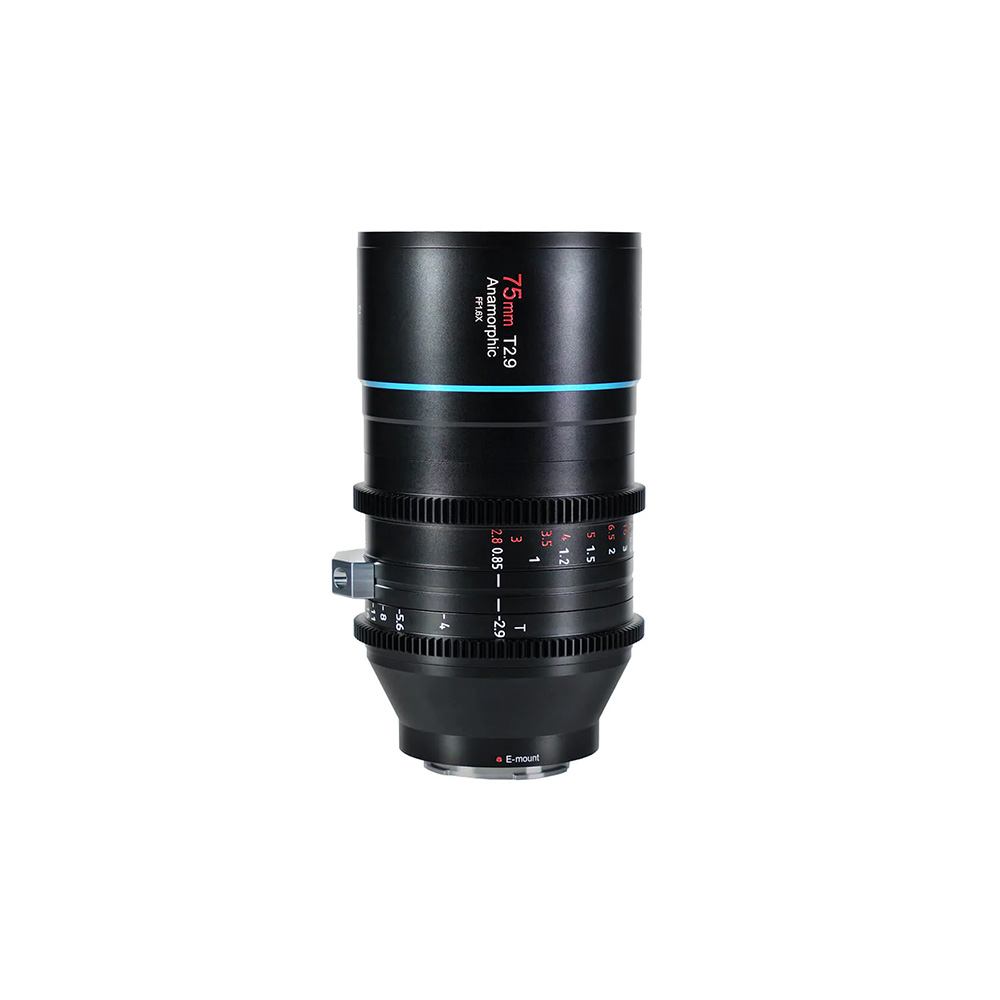 Sirui - Venus 75mm T2,9 1,6X Vollformat Anamorphic Objektiv mit E-Mount