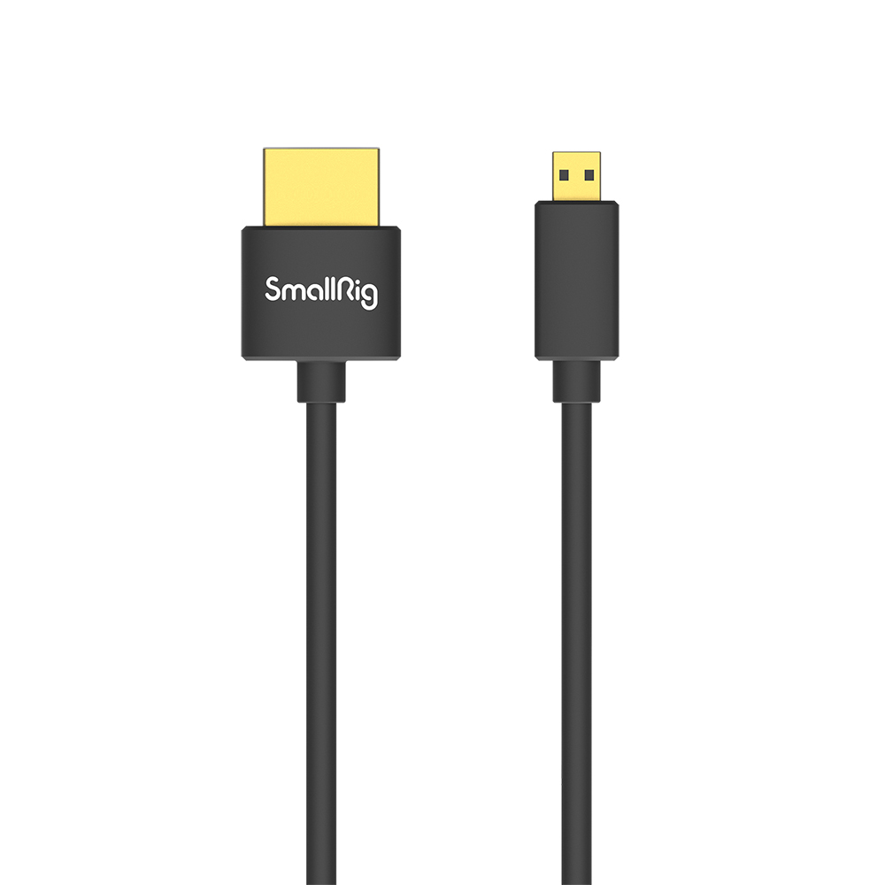 SmallRig - Ultra Slim 4K HDMI Cable (D to A) 35cm - 3042