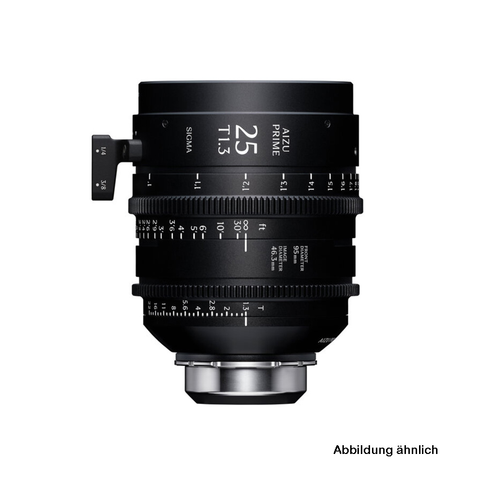 46D967 Sigma - 25MM T1.3 LF FL F/VE (METRIC)