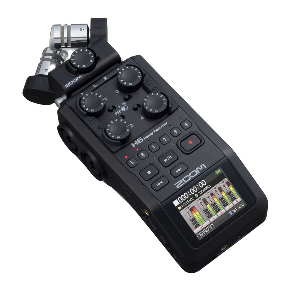 Zoom - H6-Black 6-Kanal Digitalrecorder