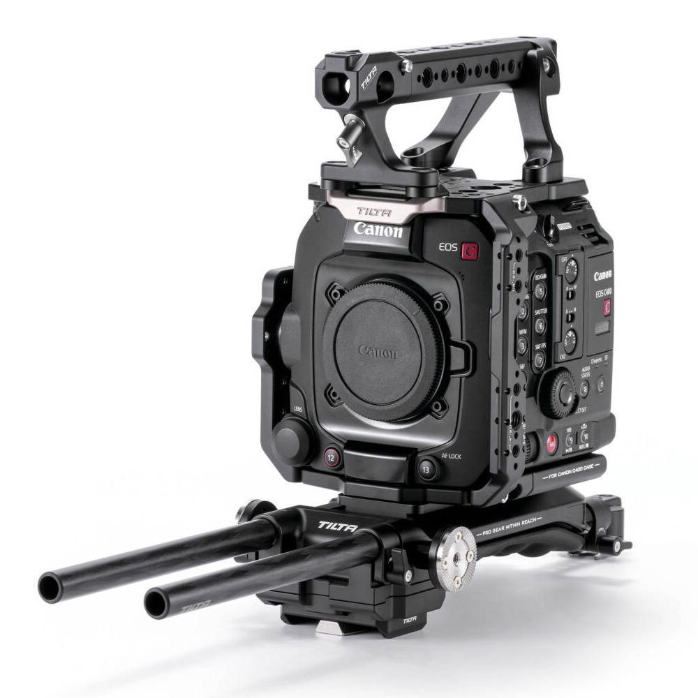 ES-T22-B-1 Tilta - Canon C400 Advanced Kit (Full Cage, Shoulder Baseplate, Top Handle)