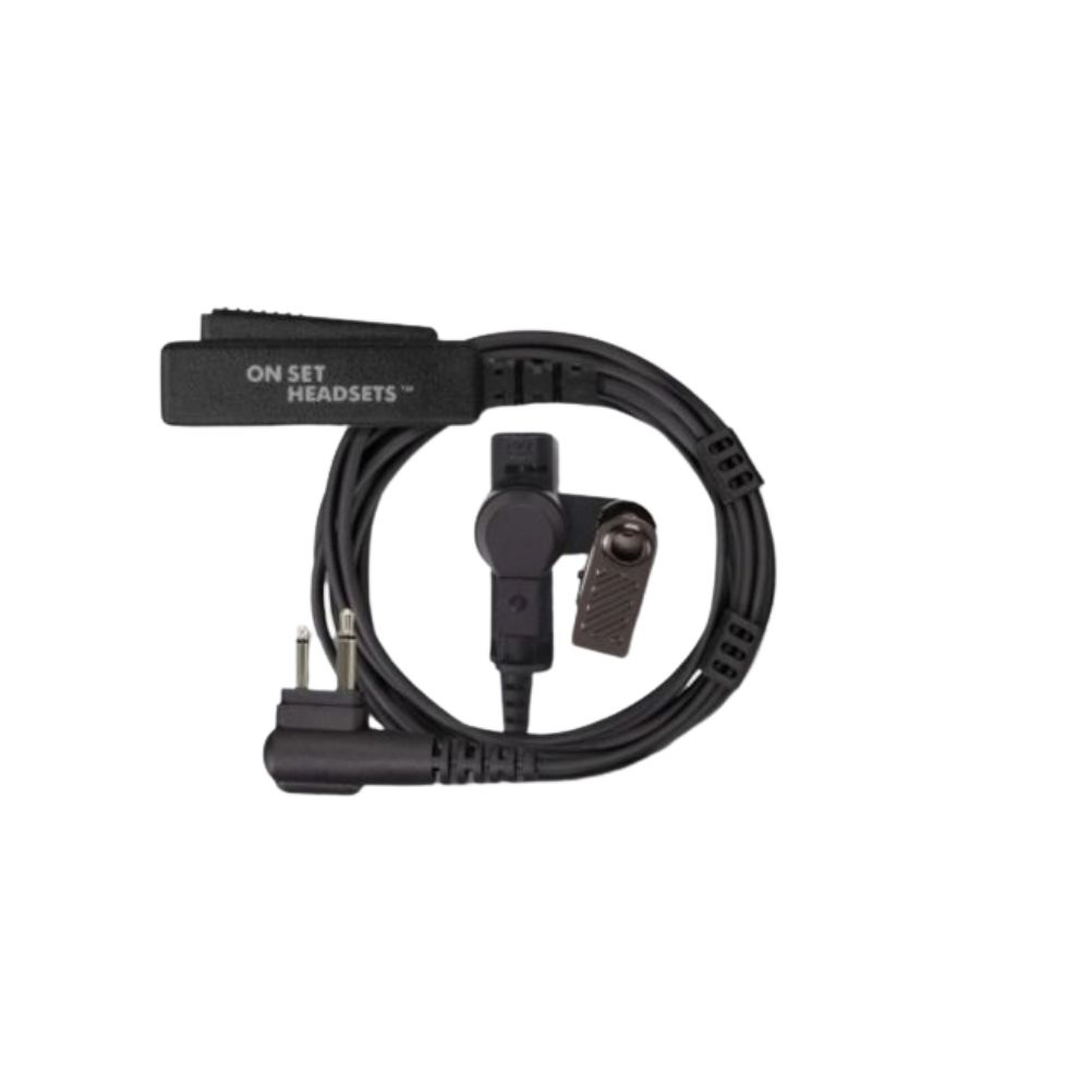 OnSetHeadsets - Überwachungs Headset für Motorola Schwarz