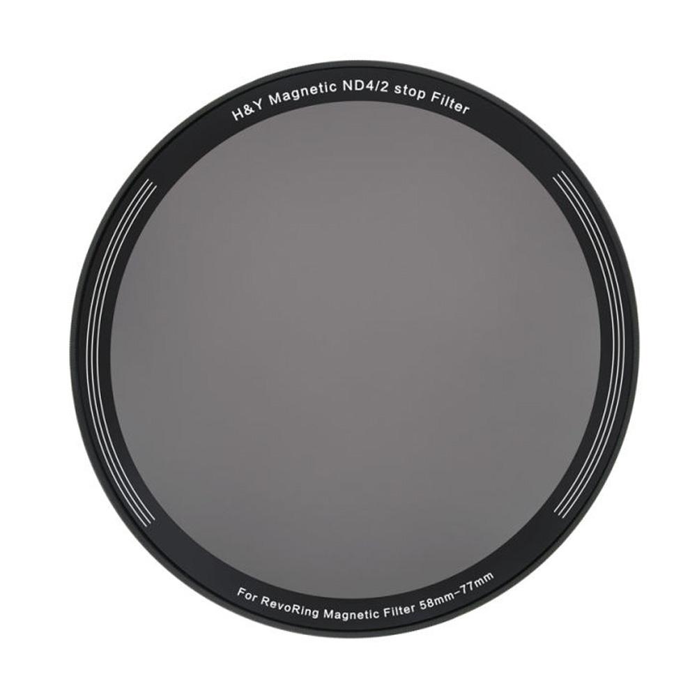 H&Y - ND4 Magnetic Clip-on Filter for REVORING  58-77mm