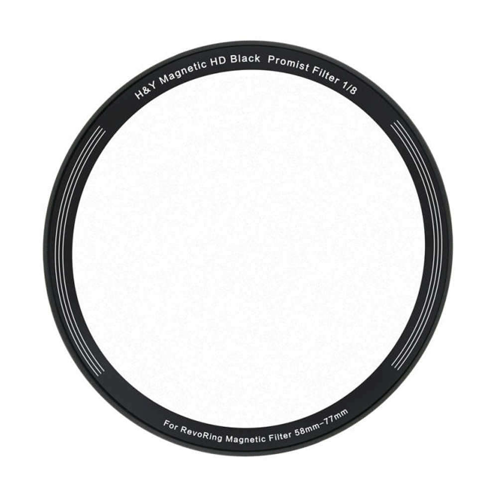 H&Y - Black Mist Magnetic 1/2 Clip-on Filter for REVORING 58-77mm