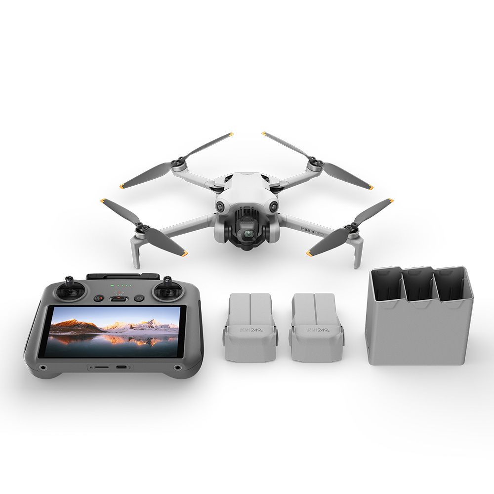 DJI - Mini 4 Pro Fly More Combo (DJI RC2)