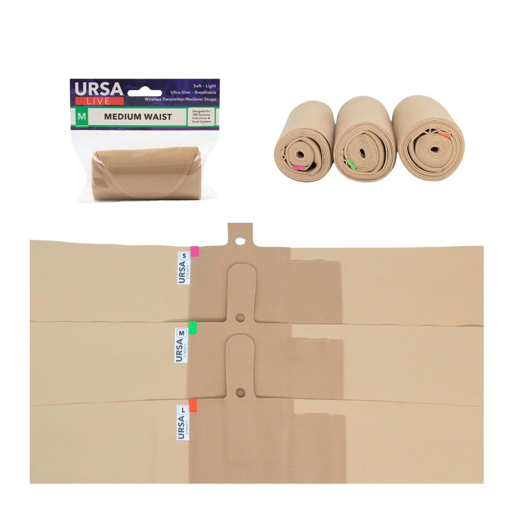 URSA STRAPS -  Large Waist / Single Pouch / Beige