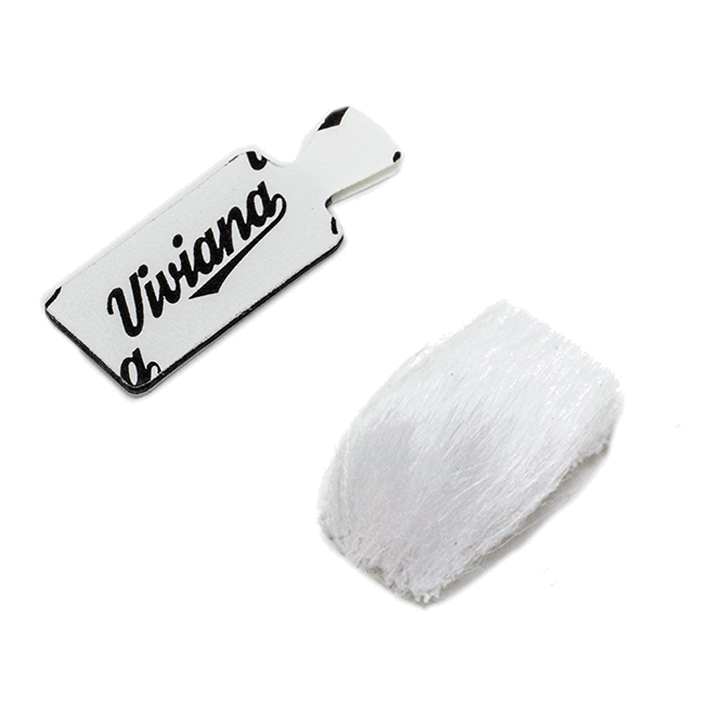 Viviana - Fur for Lav (Rechteckig) - Weiß