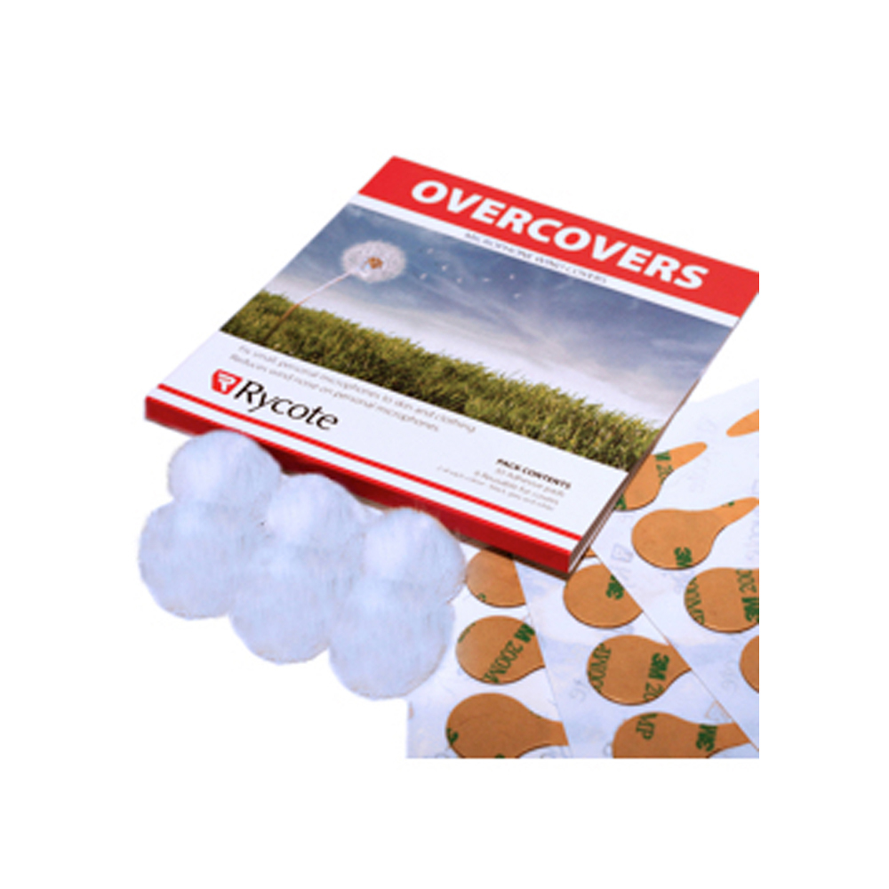 Rycote - Overcover Stickies & Furries weiß